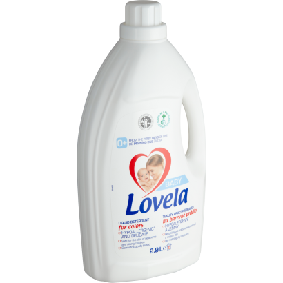 Lovela Baby folyékony mosószer színes ruhákhoz 32 mosás 2,9 l