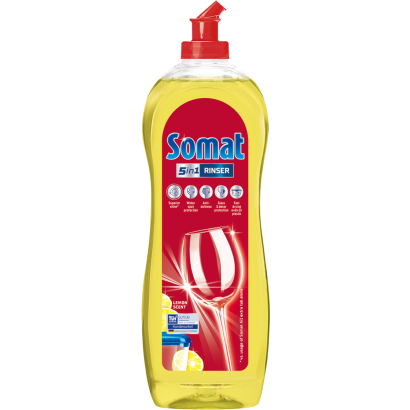 Somat Lemon&Lime száradást gyorsító mosogatógép öblítő 750 ml