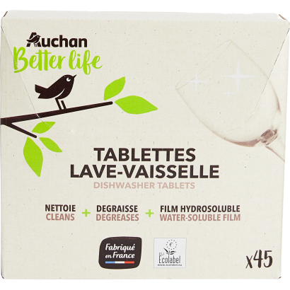 Auchan Kedvenc mosogatógép tabletta 45 db