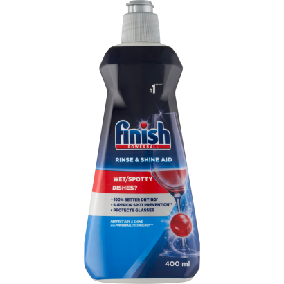 Finish Rinse & Shine Aid gépi öblítőszer 400 ml