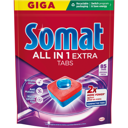 Somat All in One Extra mosogatógép tabletta 85 db
