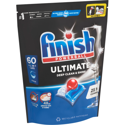 Finish Powerball Ultimate All in 1 Fresh mosogatógép kapszula 60 db 774 g