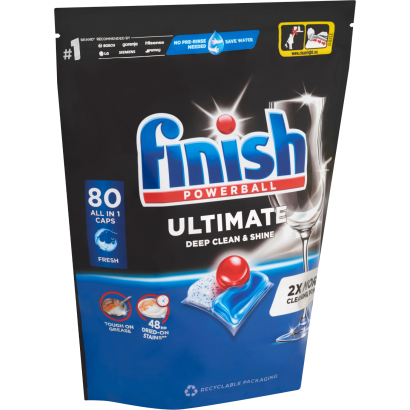 Finish Powerball Ultimate All in 1 Regular mosogatógép kapszula 80 db 1032 g