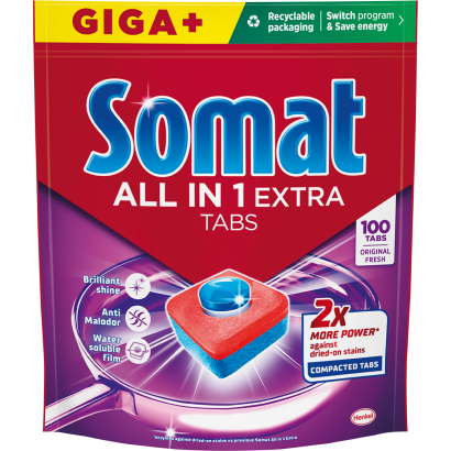Somat All in One Extra mosogatógép tabletta 100 db