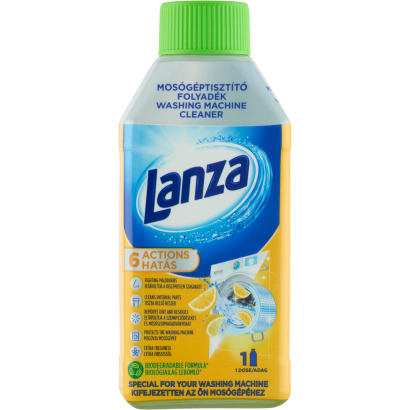 Lanza Citromos Frissesség mosógéptisztító folyadék 250 ml