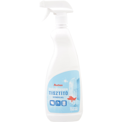 Auchan Kedvenc  Zuhanykabin tisztító szórófejjel 750 ml