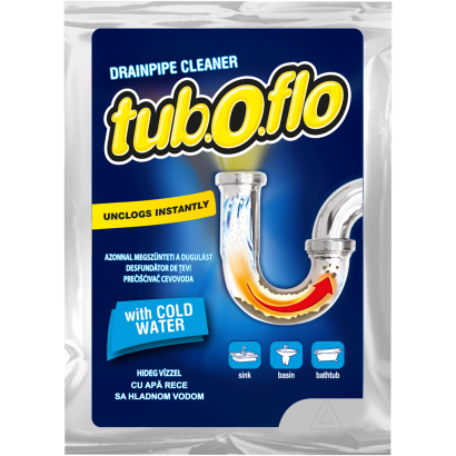 Tub.O.Flo lefolyótisztító granulátum 55 g