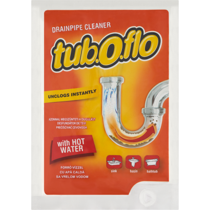 Tub.O.Flo lefolyótisztító granulátum 60 g