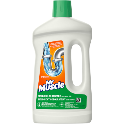 Mr Muscle biológiailag lebomló lefolyótisztító gél 750 ml
