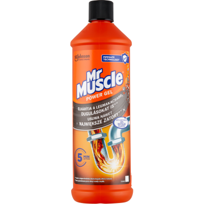 Mr Muscle Power Gel lefolyótisztító gél 1000 ml