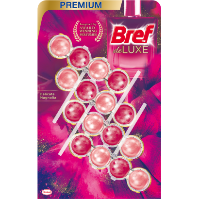 Bref DeLuxe Magnolia toalett frissítő 4 x 50 g