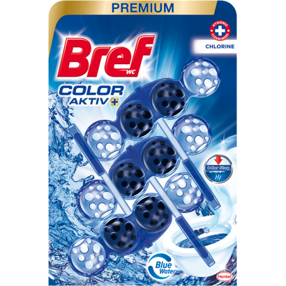 Bref Color Aktiv Chlorine WC frissítő 3 x 50 g