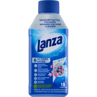 Lanza mosógéptisztító folyadék 250 ml