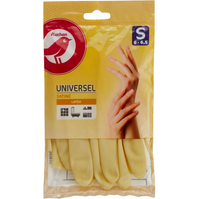 Auchan Kedvenc Univerzális gumikesztyű S méret 1 pár