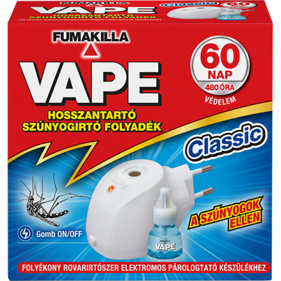 Vape hosszantartó szúnyogirtó folyadék Classic 30ml