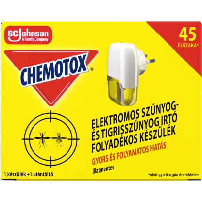 Chemotox® Szúnyogirtó folyadék - elektromos készülék 27 ml