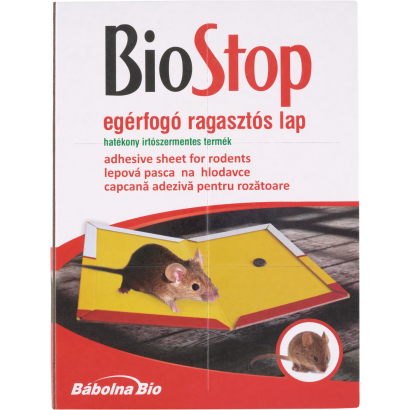 Biostop egérfogó ragasztós lap