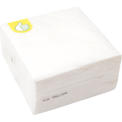 Auchan Tipp Szalvéta fehér 29x29 cm 1 rétegű 70 db