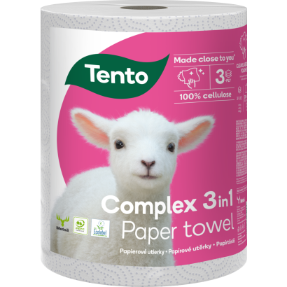Tento Complex 3in1 háztartási papírtörlő 3 rétegű 1 tekercs