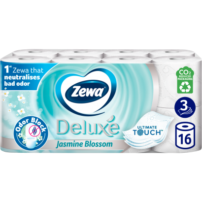 Zewa Deluxe Jasmine Blossom toalettpapír 3 rétegű 16 tekercs