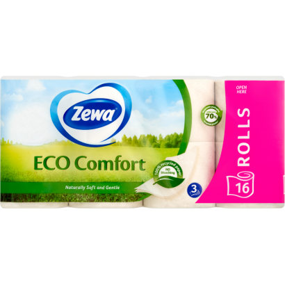 Zewa Eco Comfort 3 rétegű toalettpapír 16 tekercs