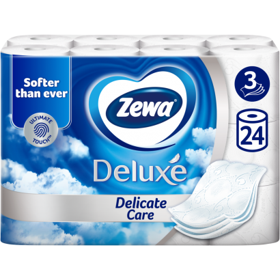 Zewa Deluxe Delicate Care toalettpapír 3 rétegű 24 tekercs