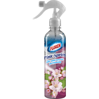 Floren pumpás légfrissítő rózsaszín tavasz 400 ml