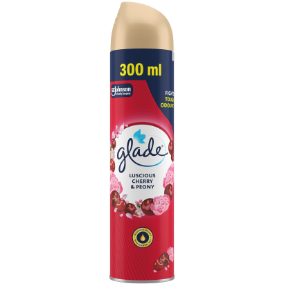 Glade Luscious Cherry & Peony légfrissítő aeroszol 300 ml