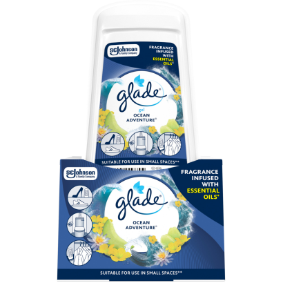 Glade Légfrissítő zselé - Ocean Adventures™ 2x150g