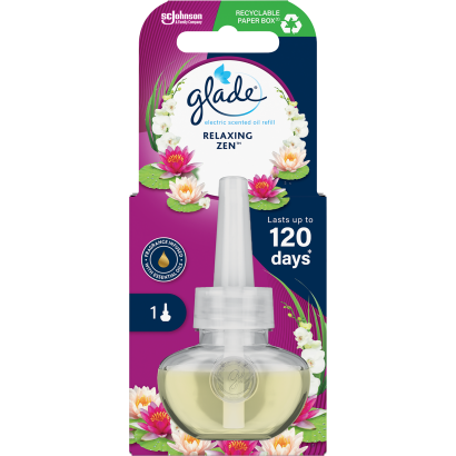 Glade Relaxing Zen elektromos légfrissítő készülék utántöltő 20 ml