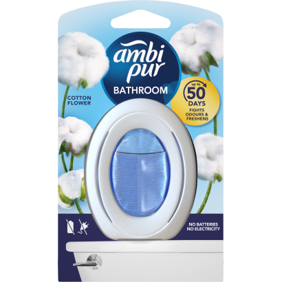 Ambi Pur Fürdőszobai Légfrissítő - Folyamatos Szagsemlegesítés És Szagmegelőzés Cotton Fresh 1 X