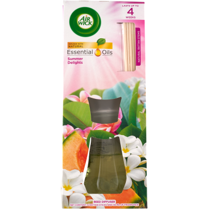 Air Wick Essential Oils Nyári Hangulat pálcikás légfrissítő 30 ml