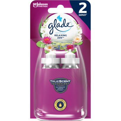 Glade Sense & Spray Relaxing Zen automata légfrissítő utántöltő 2 x 18 ml (36 ml)