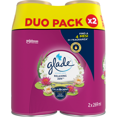 Glade Relaxing Zen automata légfrissítő utántöltő 2 x 269 ml