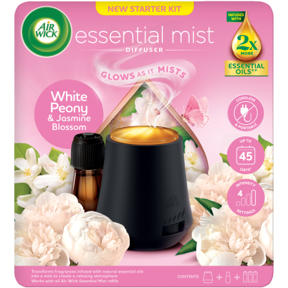 Air Wick Aroma Diffúzor  fehér bazsarózsa és jázminvirág 20ml