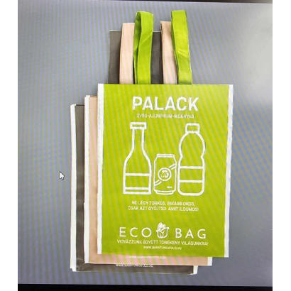 Kicsi palackgyűjtő táska – logó nélküli, 100db/krt