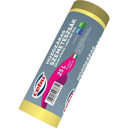 CEBU szalagbehúzós 25L 15 db