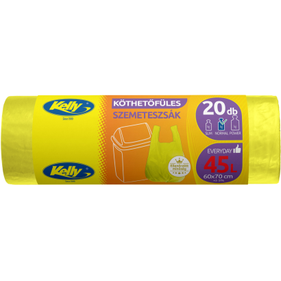 Kelly köthető füles kukabélelő 45 l