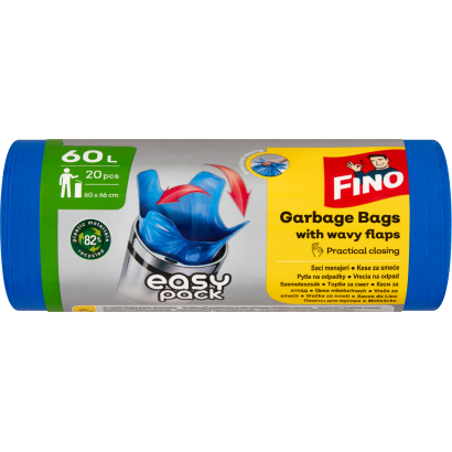 Fino Easy Pack szemeteszsák 60 l 20 db