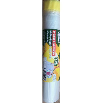 GLOSSY SZELEKTÍV Húzófüles hulladékgyűjtő 120 liter  10db