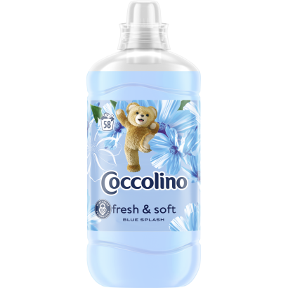 Coccolino Fresh & Soft Blue Splash öblítőkoncentrátum 58 mosás 1450 ml