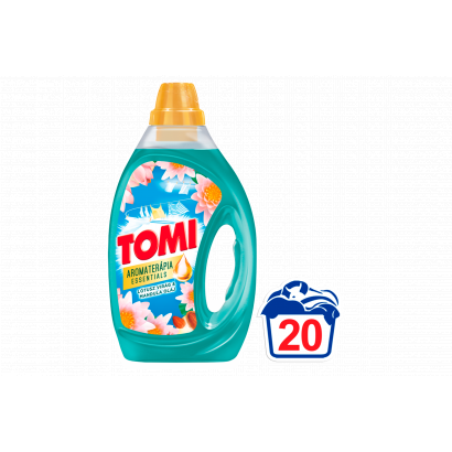 Tomi Aromaterápia gél Lótusz virág Mandula olaj 20 mosás 1 l