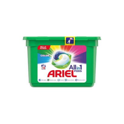 Ariel Allin1 Color Mosókapszula, 14 Mosáshoz