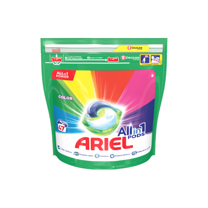 Ariel Allin1 Color Mosókapszula, 47 Mosáshoz
