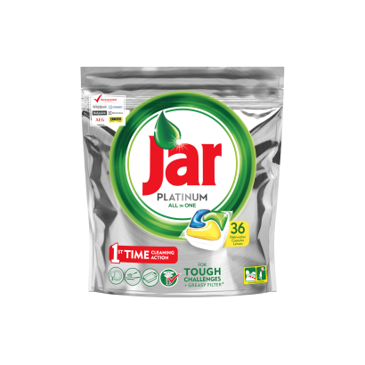 Jar Platinum Lemon Mosogatógép Kapszula 36 darabos kiszerelés