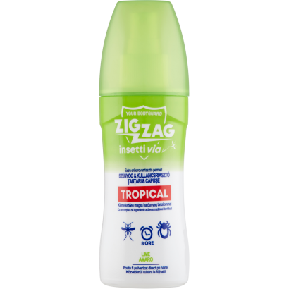 Zig Zag Tropical extra erős rovarriasztó permet lime illattal 100 ml