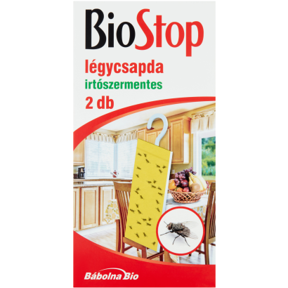 BioStop irtószermentes légycsapda 2 db