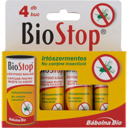 BioStop irtószermentes légyfogó szalag 4 db