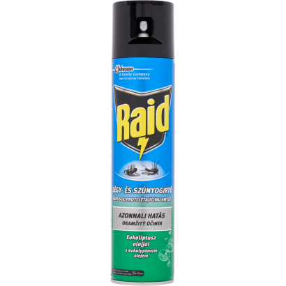 Raid légy- és szúnyogirtó eukaliptusz olajjal 400 ml