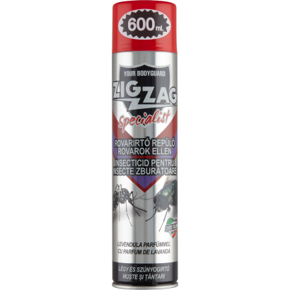 Zig Zag Légy- és szúnyogirtó aeroszol levendula illattal 600 ml